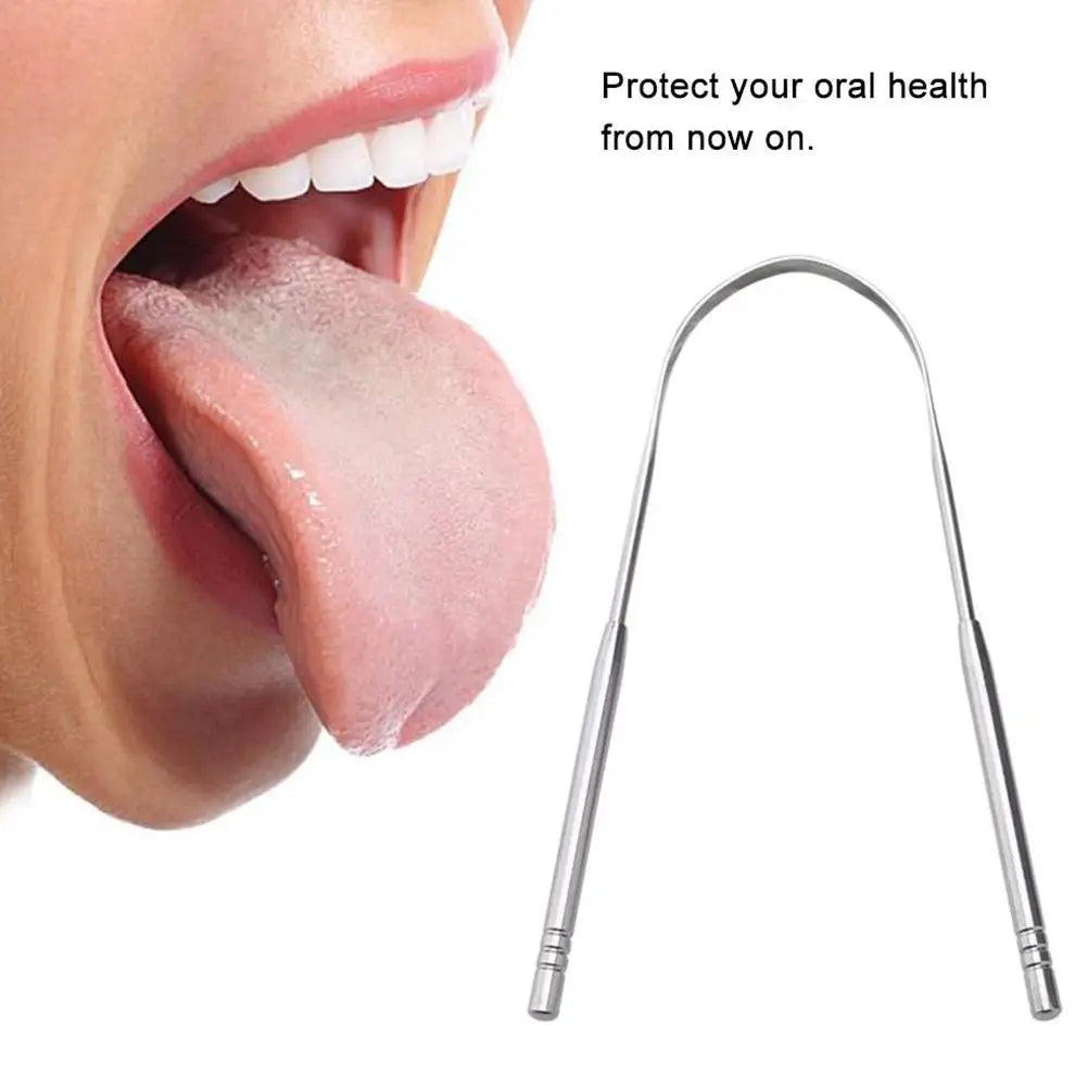 Steel Tongue Scraper