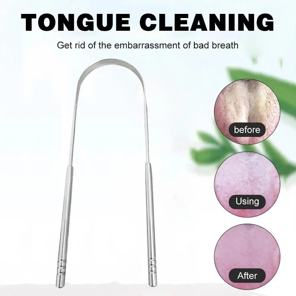 Steel Tongue Scraper