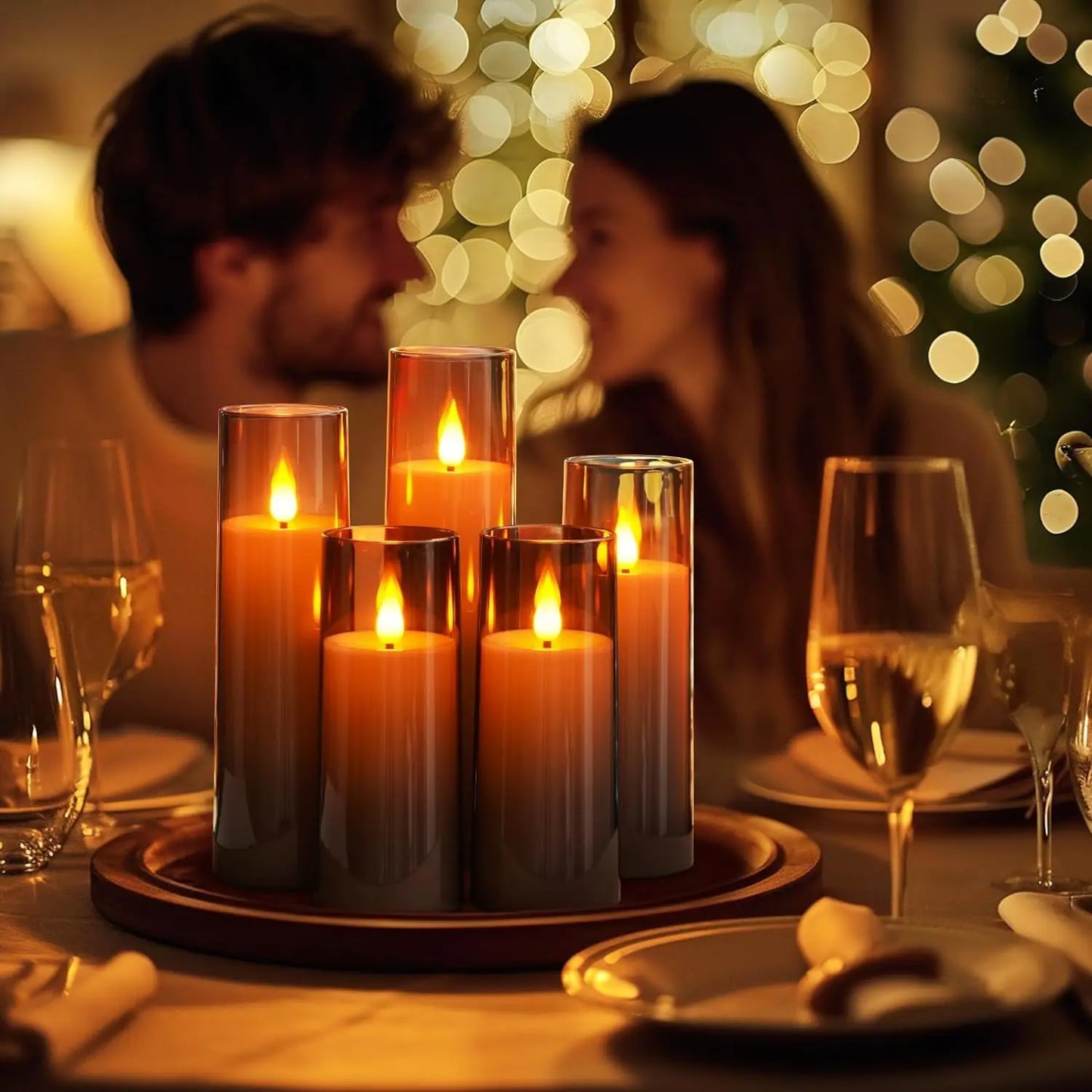 Flameless Candle Set