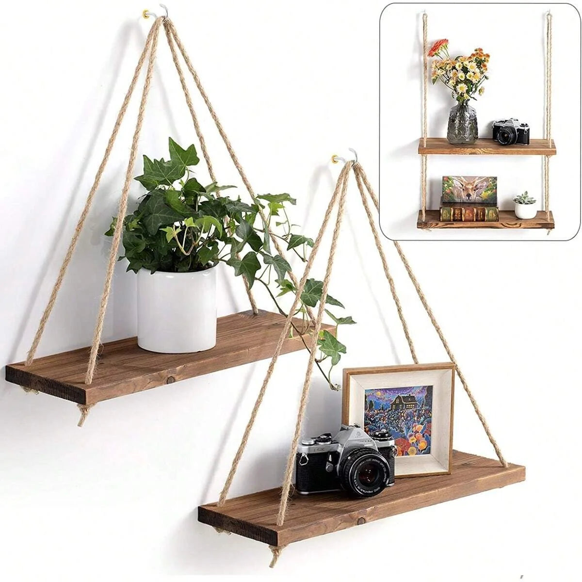 Wooden hanging Shelf