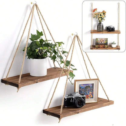Wooden hanging Shelf